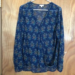 • 2/$10 • Sheer Floral Top